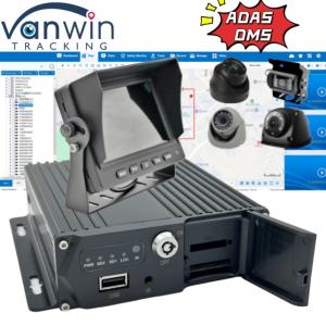 Advanced AI Vehicle Monitoring System 1080P 4 Channel MDVR Driving Assistance