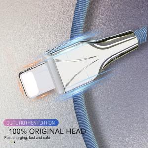 1m 2m USB Data Transfer Cables Type C Micro Lightning 3A ISO9001 For Iphone 12