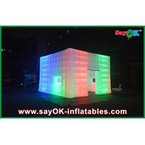 Inflatable House Tent 210D Nylon Cloth Giant Rainbow Led Inflatable Tent With