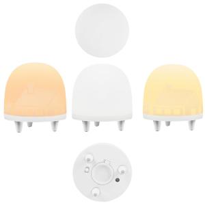 mothermulticolor changing silicone smart touch control baby led night light