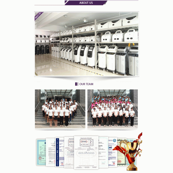 Big Spot Size Diode Laser Hair Removal Machine Painless Ipl Skin Rejuvenation