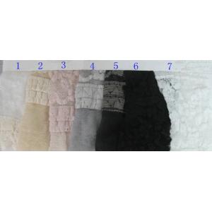 Novel Tulle Stretchable Lace Nylon Spandex Fabric , 130cm Width CY-LW0003