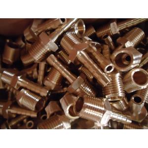 Cheap Customized Brass Water Meter Connector with all kinds of finishes, made in China professional manufacturer for sale