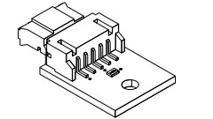 ATM Spare Parts NCR 445-0757200 POSTE ITALIANE AMBIENT LIGHT SENSOR BOARD -