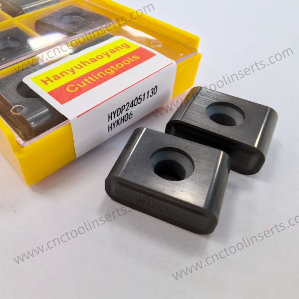 CNC Milling Insert with PVD Coating HYDP24051130 HYKH06, Suitable for machining