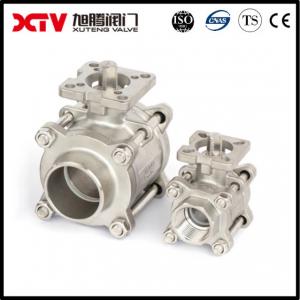 Cheap Xtv Soft Seated Stainless Steel Ball Valve with Butt Welding and Mounting Pad Full Payment for sale