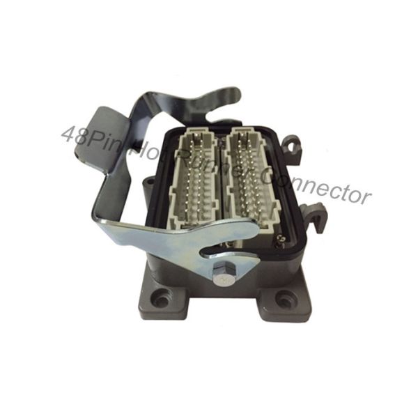 Quality Screw connection 48Pin hot runner connector box HE-048-M&H48B-HB-1L|hot runner mold boxes protection IP65,UL94 V0 wholesale