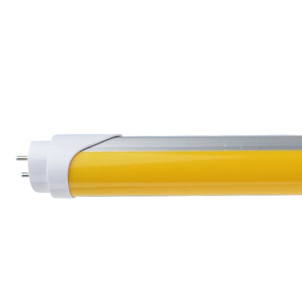Quality Wide Voltage T8 Anti-Mosquito LED Yellow Cover Light Triac Dimmable 20W 23W No Wavelength Below 500nm wholesale