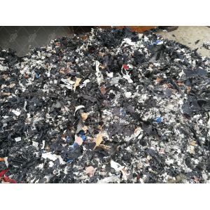 Double Shaft Textile Shredder with 1-10 Cm Output 300-22000 Kg/hour Capacity and