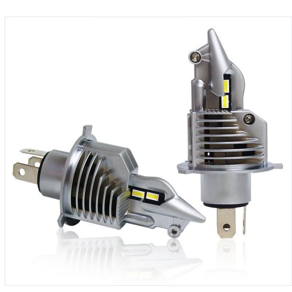 Quality Mini Fighter H4 Led Headlight For Car Fan Cooling 40W Auto Lighting System 9V-48V 8000lm wholesale