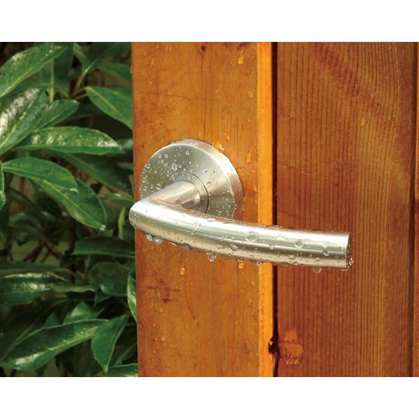 SS304/316 stainless steel door handle sets with custom finishes