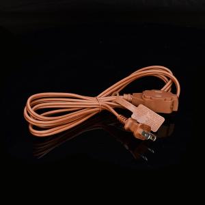 2X16AWG Brown Insulation Protection ETL Plug Power Cord Extension Cord NEMA Male