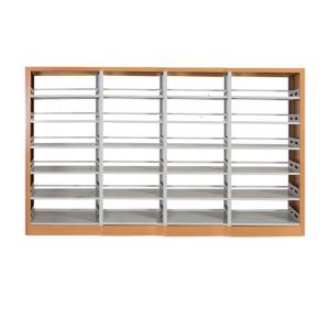 China School Library Durable 0.8m Iron Metal Book Shelf on sale