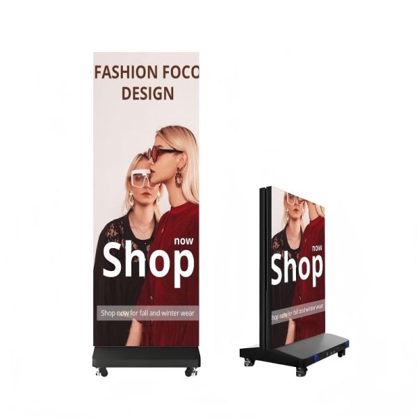 Foldable LED Poster Display Screen/ Portable LED Poster Advertising Display Screen