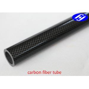Customized Round CFRP Carbon Fiber Tube With Matte Or Glossy Pultrusion Shape