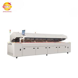 Dual Lane SMT 10 Zones JT Reflow Oven Machine JTR-800 PCB Manufacturing Process