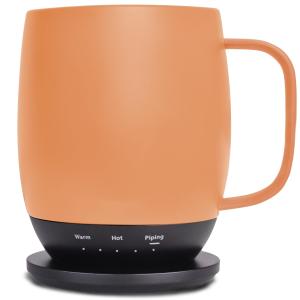 Electric Gooseneck Kettle, Temperature Control, Self-Heating Coffee Cup, LCD