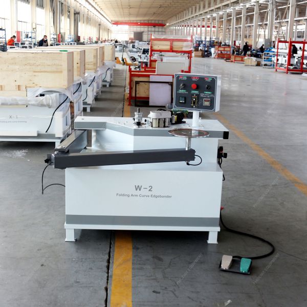 10.8m/min Panel Feed Speed Mini Folding Arm Edge Banding Machine for MDF PVC