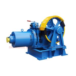 Buy cheap VVVF Elevator Traction Machine Traction Elevator Components With Right Sheave from wholesalers