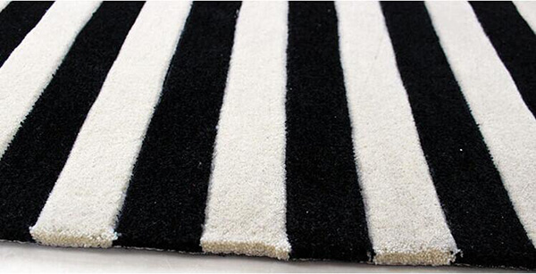 Wholesale White And Black Strip Zebra Carpet Cheap Aera Rugs Of 2017 New Design Residential Rug BV And SGS Certified