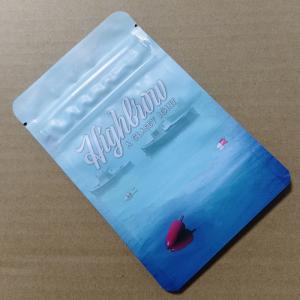 Ocean-Surface Printed Child-Resistant Bag PVC/PE Laminated 10m Waterproof ASTM