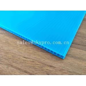 Ultraviolet - Proof Clear Plastic Hollow Board Corrugated Environmentally