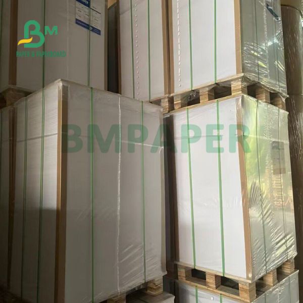 100gsm High Bulk Uncoated White Bond Paper For Brochures Virgin Wood Pulp
