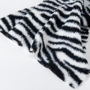 Medium Weight Teddy Fabric Clothing Toy Flannelette for Custom 100% Polyester