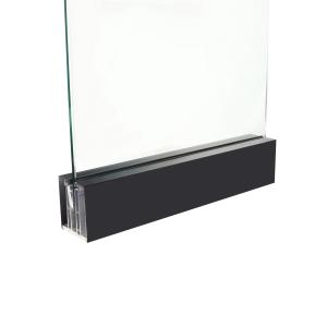 5-10 Years Guarantee U Channel Glass Railings for Balcony Modern and Minimalist