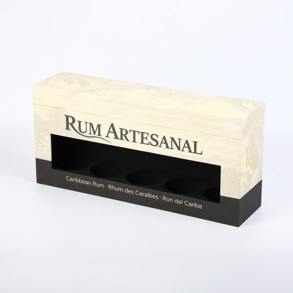 Quality Collapsible Cardboard Single Bottle Gift Box For Champagne Wine wholesale