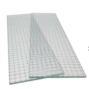 Custom Design Fire Proof Glass Art Wired Sound Insulation