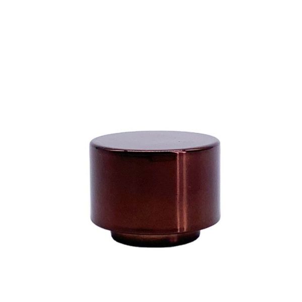Quality Customized Zamac Perfume Cap Electroplating Process High-End Cosmetic Packaging wholesale