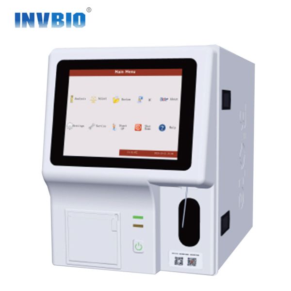 INVBIO716 Plus 3 Part Hematology Analyzer RBC WBC HGB And WBC Fully Automated