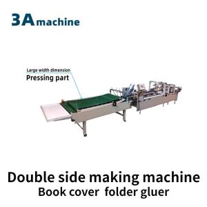 CQT-800BS Automatic Book Cover Side Pasting Machine Folding and Gluing Box