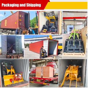 Hot Sale Construction Machine Mini Loader Diesel 4WD Tractor with Front Loader