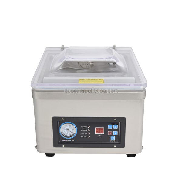 Electric Driven Beverage Vacuum Sealer Packaging Machine DUOQI DZ-260D For Food Packaging