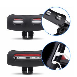 Tablet Adjustable Car Backseat Phone Holder ABS Mounted For IPhone 13 Max Ipad