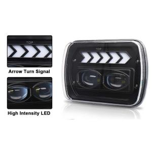 46W 5x7'' 6053 Rectangular LED Driving Lights Arrow H6054