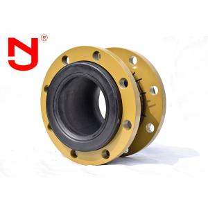 Wide Arch Rubber Flexible Joints Single Double Sphere With Galvanized Flange