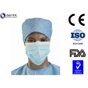 China Full Face Sanitary Designer Surgical Masks , Medical Mouth Cover Silk Like Multi Layers on sale