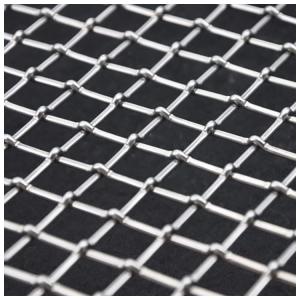Lock Steel Crimped Wire Mesh 0.5m-2.5m Width 30m Length Galvanized