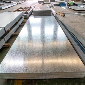 SECC Galvanized Steel Sheet Plate 8mm Dx52d Z140 Hot Dip Galvanized