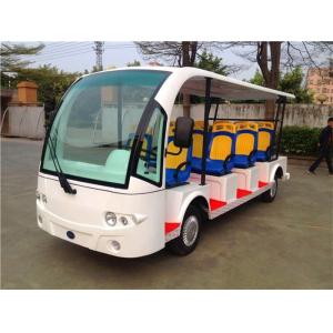 11 Person Electric Shuttle Car With 5kw DC Motor Zero Pullution Customized Color