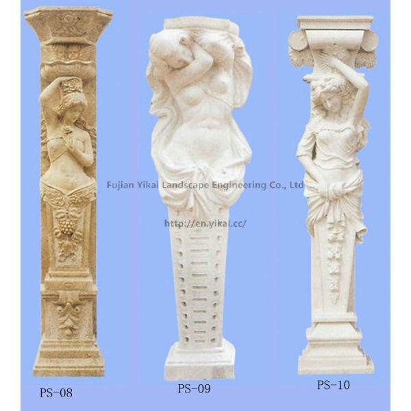 Quality Marble / Granite Columns, Stone Column and Roman Pillar (YKPS-21) wholesale