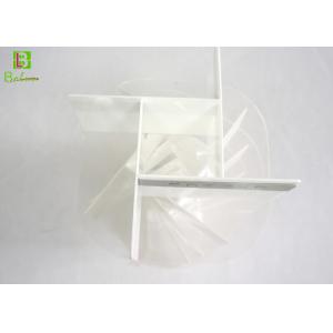 Rotating Acrylic POS Display 6 Layers , POP Acrylic Cosmetic Display Racks