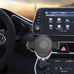 Car smart sensor Wireless Phone Charger Stand Phone Holder 10W 9V 1.67A