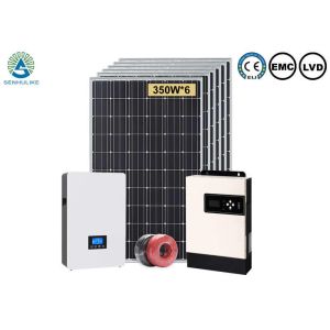 Cheap 3KW Home Hybrid Solar Power System With Lithium Battery for sale