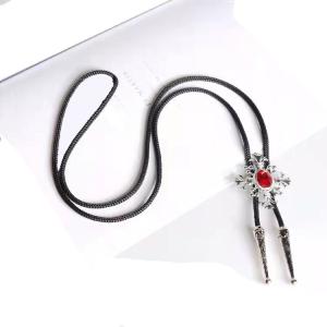 Red Diamond Collar Lapel Pin For Shirt Collar 5.2cm×5.8cm Size