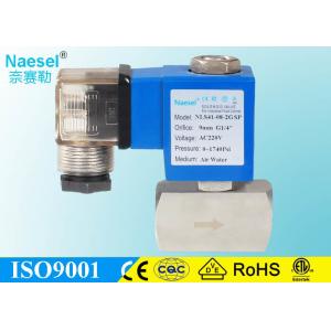 Normal Closed Smc Pneumatic Solenoid Valve , 3000 PSI 40mm Solenoid Valve