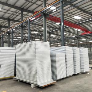 China B1 grade fireproof mobile home 50mm greywhite eps sandwich wall paneling on sale